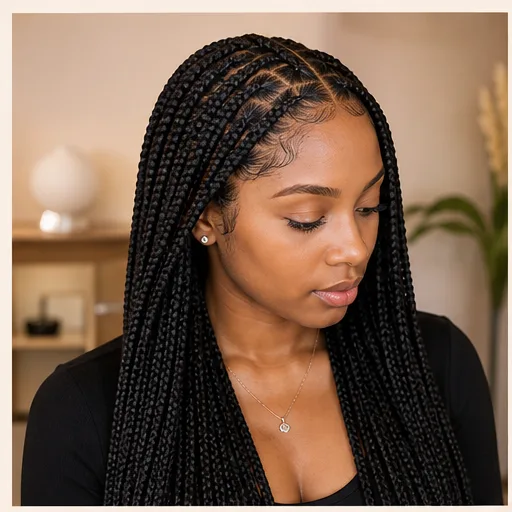Large box braids