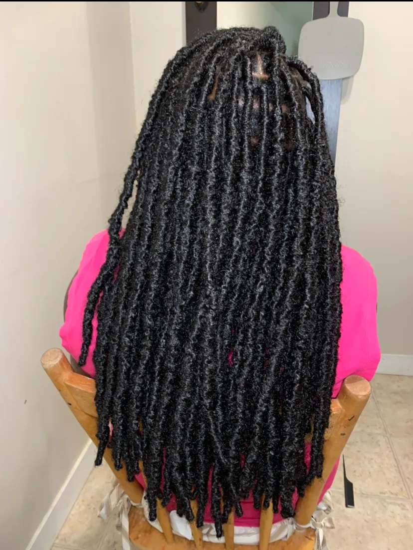 Medium crochet faux locs