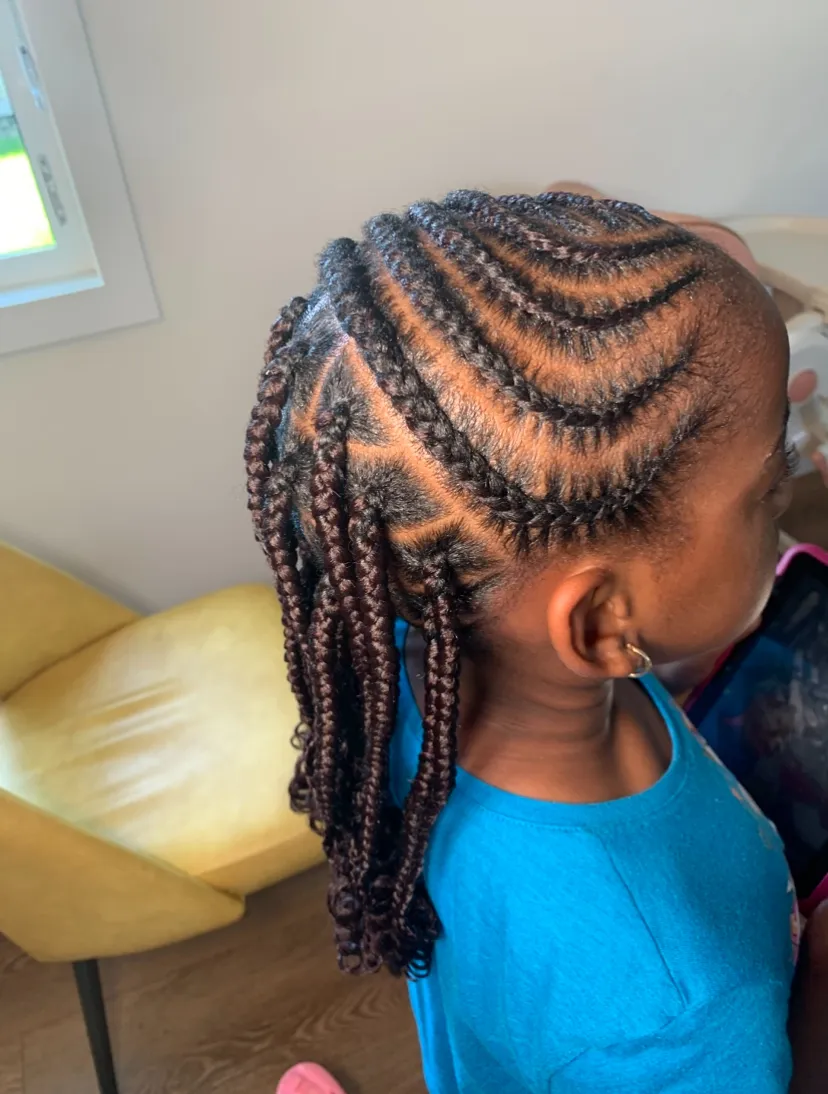 Kids Lemonade braids