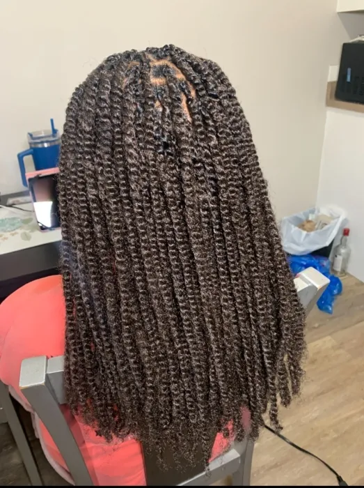 Medium boho braids