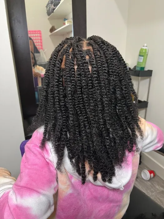 Kids kinky twists